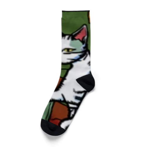 今から書類整理をしなきゃ！ Socks