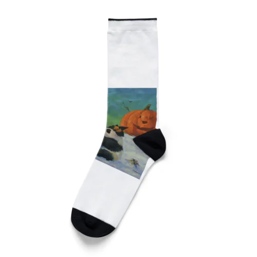 ハロウィンパンダ Socks