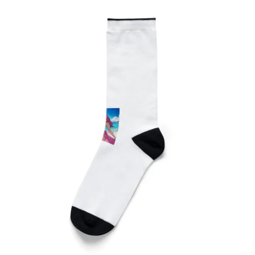 心桜　水着 Socks