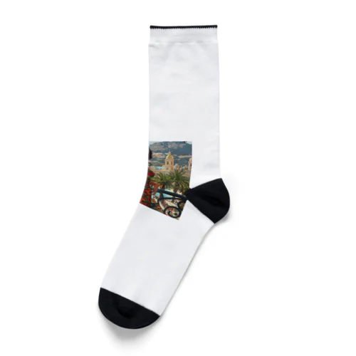 モンテカルロの休日　Tomoe bb 2712 Socks