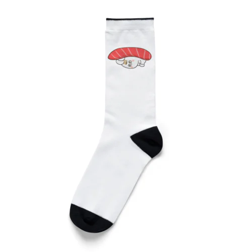 可愛すぎるウサギ 寿司 Socks