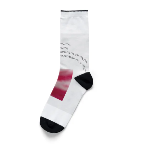 体内　渦巻　血流 Socks