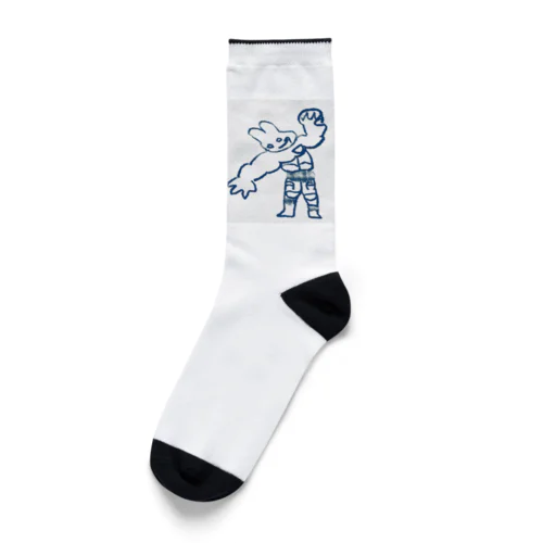 ムキムキ兎 Socks