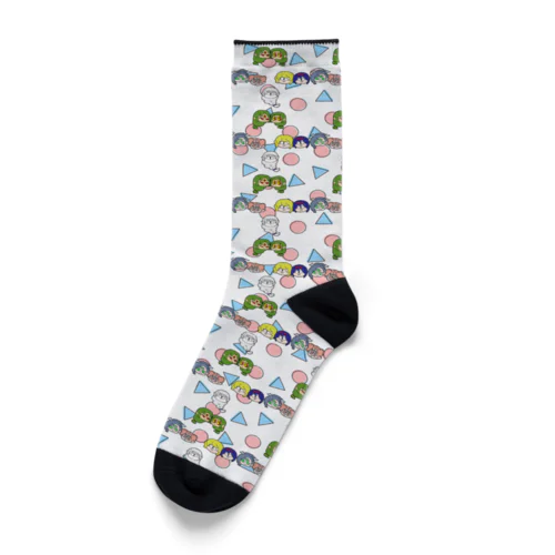 愛眼娘の日常ループ絵 Socks