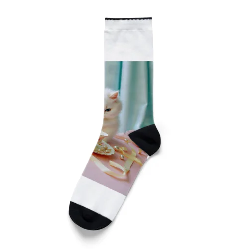 ティータイムキャット Socks