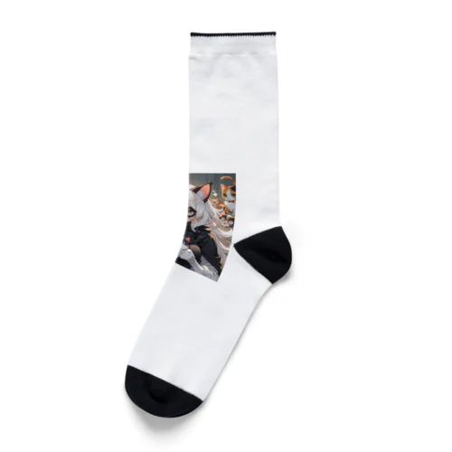 猫魔女の陰謀 二次元タレイアシリーズNo.3 4-3-250222 Socks
