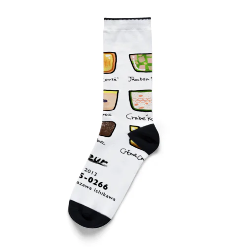 Couleurテリーヌいろいろ Socks