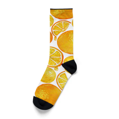 ごろごろオレンジ🍊 Socks