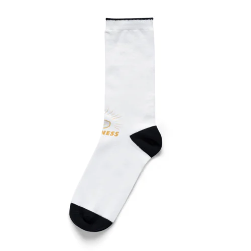 ガッチネス　イエローロゴ Socks