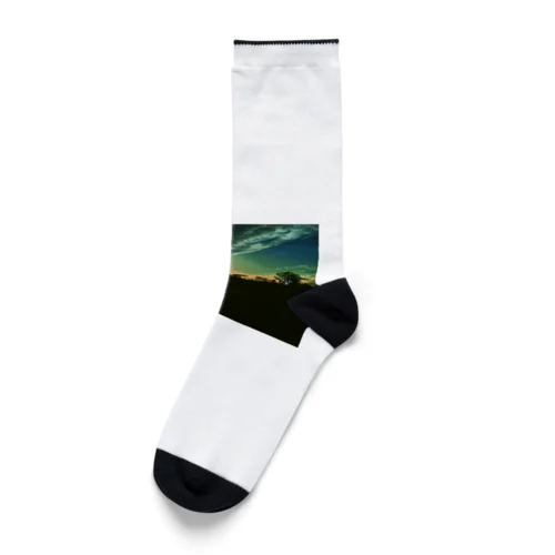 変わる空、変わる雲 Socks