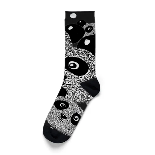 パンダのしゅうごうたい🐼 Socks