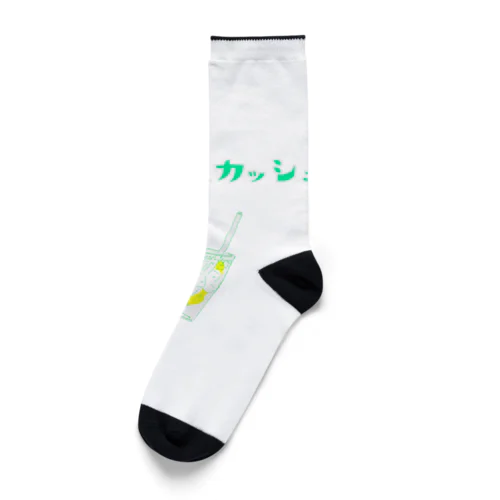 夏デザイン「レモンスカッシュ」（Tシャツ・パーカー・グッズ・ETC） Socks