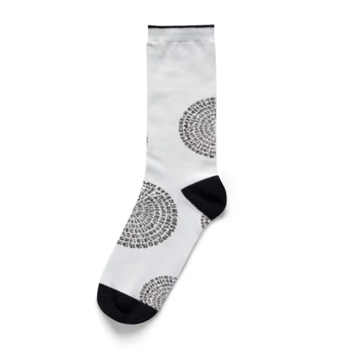 ドットまるまる般若心経 Socks