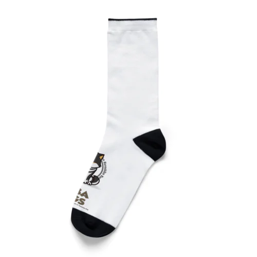 SHIBA DOG　黒 Socks