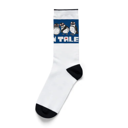 penguin tale navyblue version② Socks