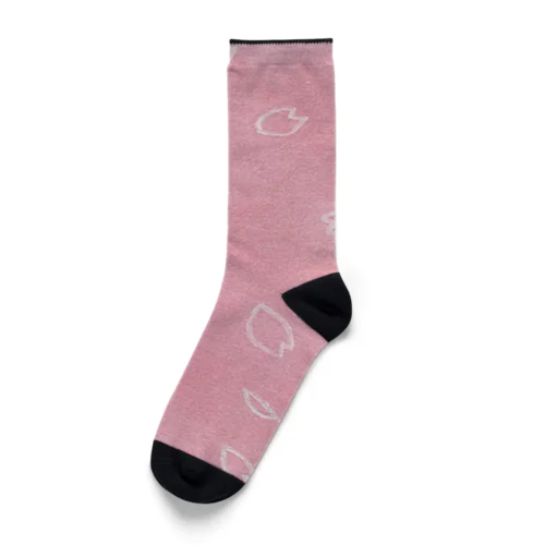 桜の花びらグッズ Socks