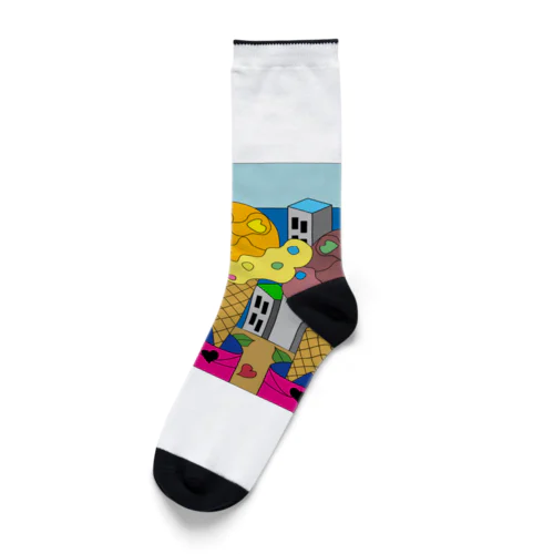 踊るアイスクリームA Socks