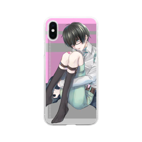 絶対ちねっ☆彡 Soft Clear Smartphone Case