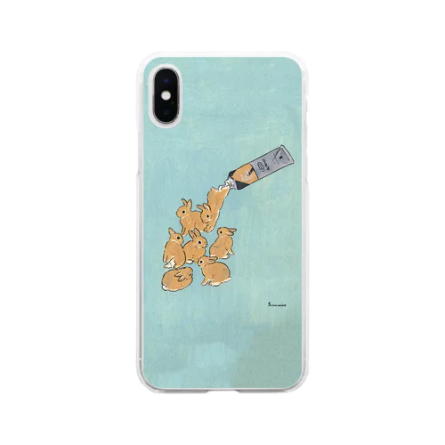 ローシェンナ Soft Clear Smartphone Case