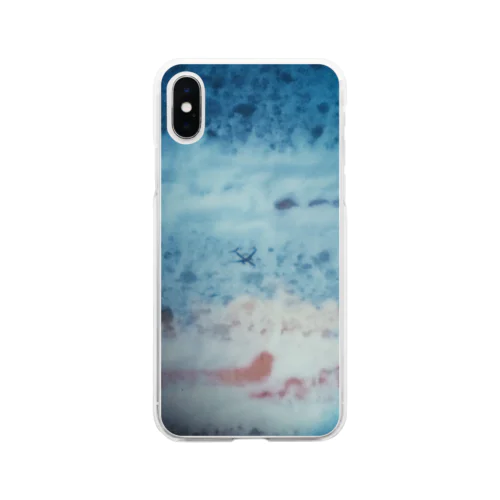 “ショートケーキ・エアライン” Soft Clear Smartphone Case