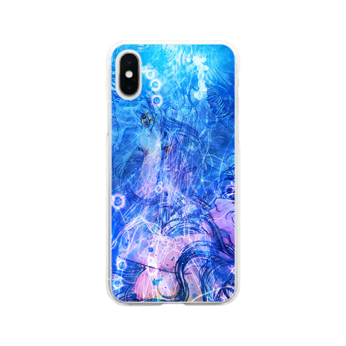 し ず　め　- t10 Soft Clear Smartphone Case