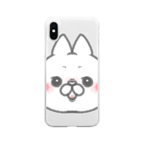 ねこ Soft Clear Smartphone Case