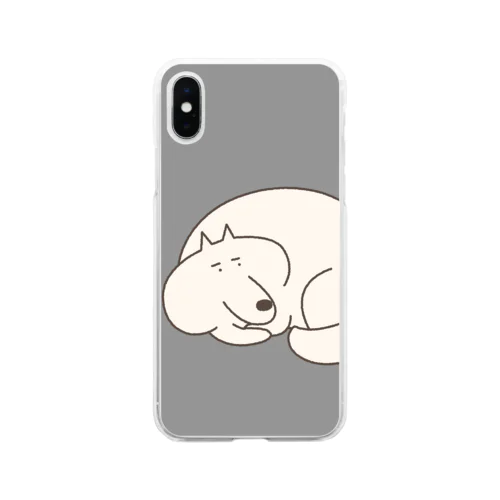 いぬまゆげ Soft Clear Smartphone Case