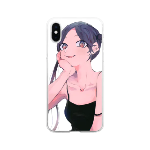 やんちゃん Soft Clear Smartphone Case