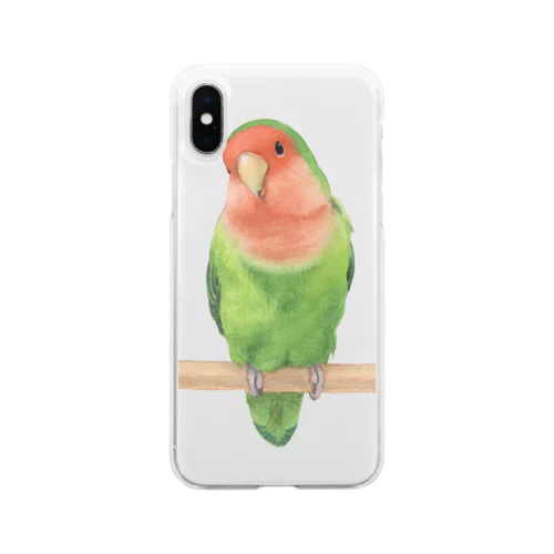 コザクラインコ Soft Clear Smartphone Case