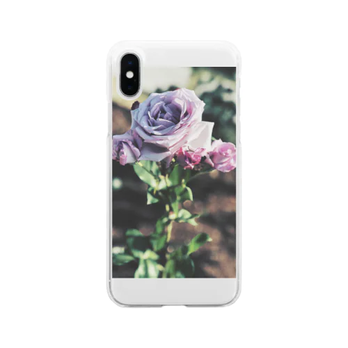 薔薇 Soft Clear Smartphone Case