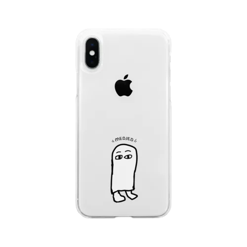 MEDJED-メジェドさん(WAROLIER-ワロリエ)  Soft Clear Smartphone Case