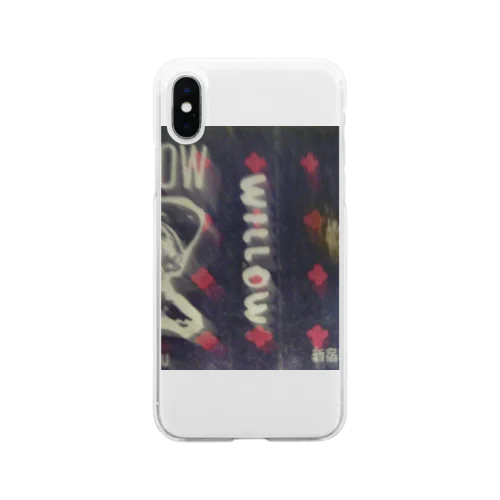 レトロTOKIO　酒寮　ういろう WILLOW Soft Clear Smartphone Case