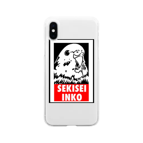 SEKISEI INKO  セキセイインコ Soft Clear Smartphone Case