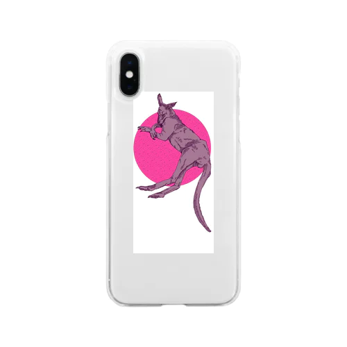 カンガルー Soft Clear Smartphone Case