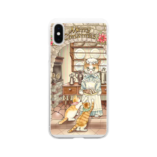 グランマのシュトーレン Soft Clear Smartphone Case