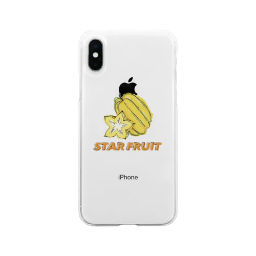 STAR FRUIT 01 Soft Clear Smartphone Case