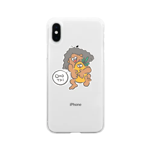 サクラとパイナポ Soft Clear Smartphone Case