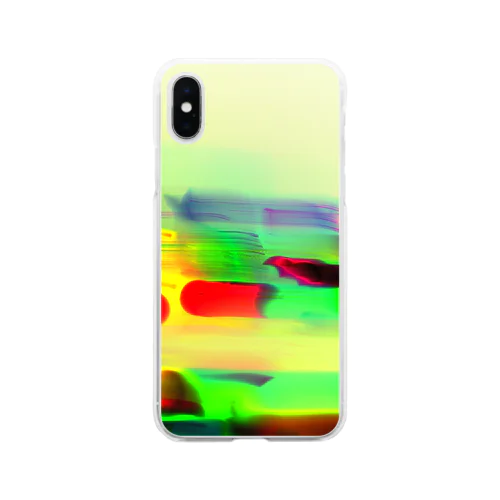 behind the color Soft Clear Smartphone Case