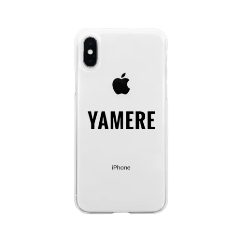 YAMERE ソフトクリアスマホケース