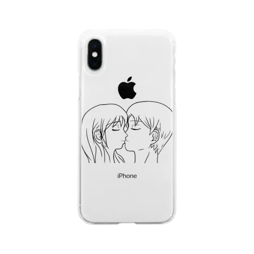 Kissing Soft Clear Smartphone Case