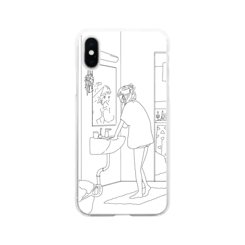 日常女子 Soft Clear Smartphone Case