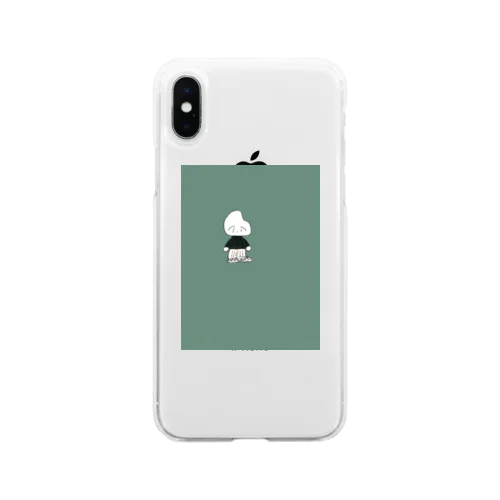 こめそどちゃん Soft Clear Smartphone Case