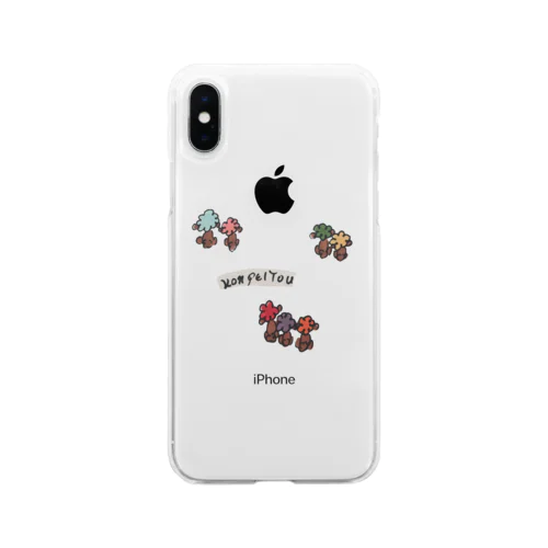 konpeitou-coro Soft Clear Smartphone Case