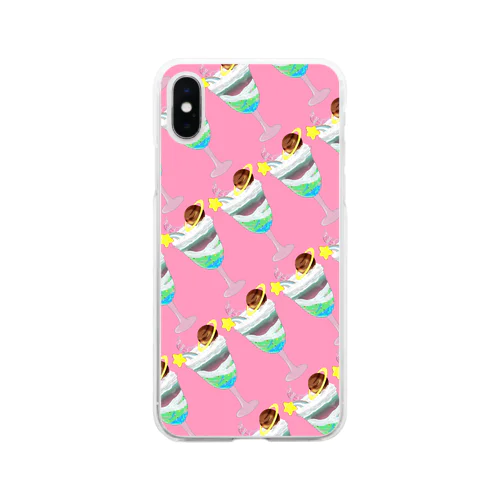 【スマホケース】Cosmic Parfait Soft Clear Smartphone Case