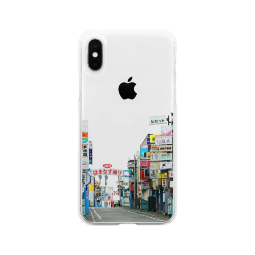 [専用]いい街並みのiPhoneケース(A) Soft Clear Smartphone Case