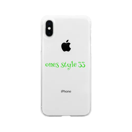 onesstyle33 ソフトクリアスマホケース