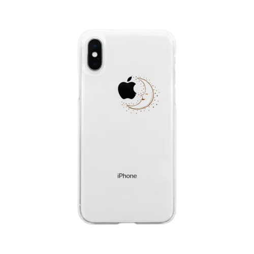 moon Soft Clear Smartphone Case