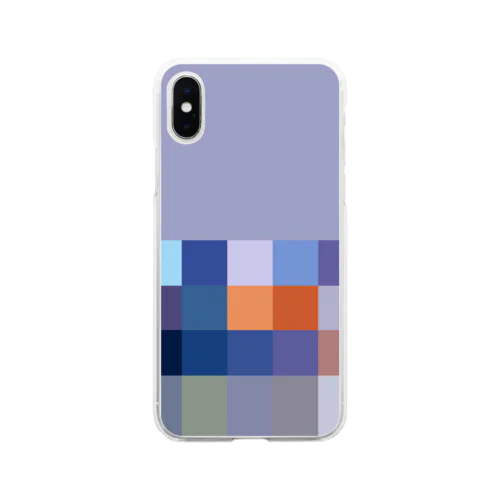 色彩採集　カワセミ #006 Soft Clear Smartphone Case