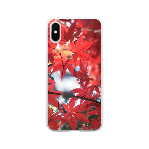 紅葉 Soft Clear Smartphone Case