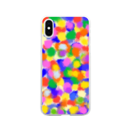 colorful Soft Clear Smartphone Case